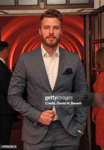 Rick Edwards attends a fundraising event in aid of the Nepal Youth Foundation hosted by David Walliams at Banqueting House on October 1, 2015 in...