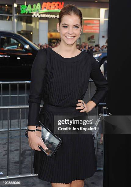 Model Barbara Palvin arrives at the Los Angeles Premiere "Hercules" at TCL Chinese Theatre on July 23, 2014 in Hollywood, California.