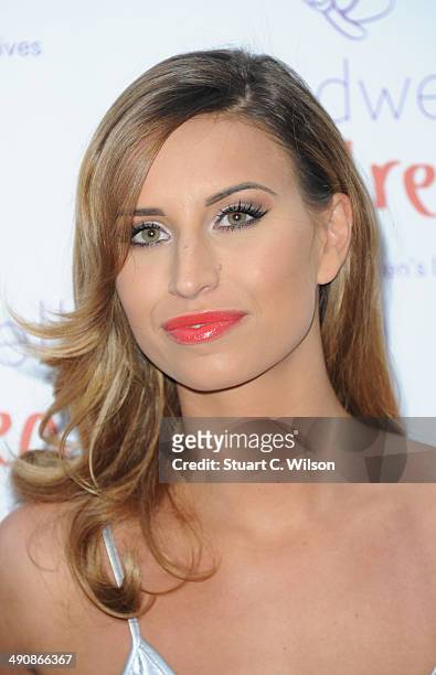 Ferne McCann attends the Caudwell Children Butterfly Ball at The Grosvenor House Hotel on May 15, 2014 in London, England.