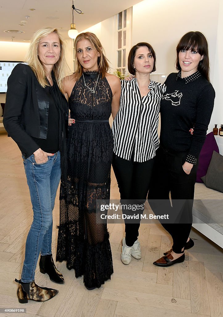 Azzi Glasser Fragrance Launch at Harvey Nichols