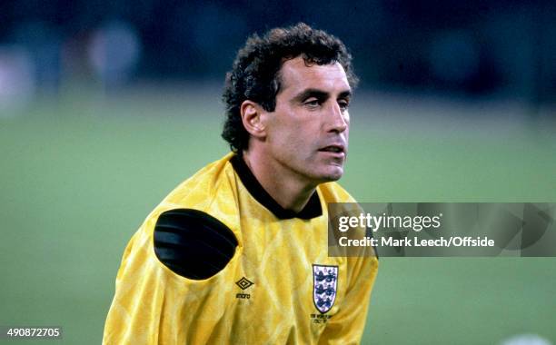 July 1990 - Football World Cup 1990 - England v West Germany - England Goalkeeper Peter Shilton.