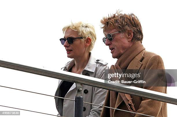 Robert Redford is seen on March 15, 2011 in London, United Kingdom.