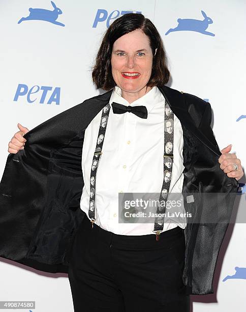 Paula Poundstone attends PETA's 35th anniversary party at Hollywood Palladium on September 30, 2015 in Los Angeles, California.