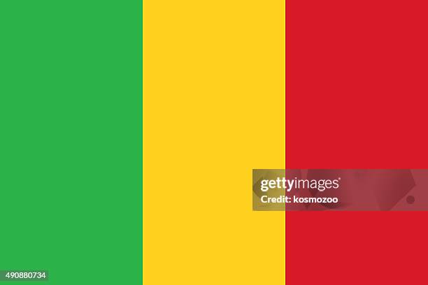 illustrations, cliparts, dessins animés et icônes de drapeau de mali - mali