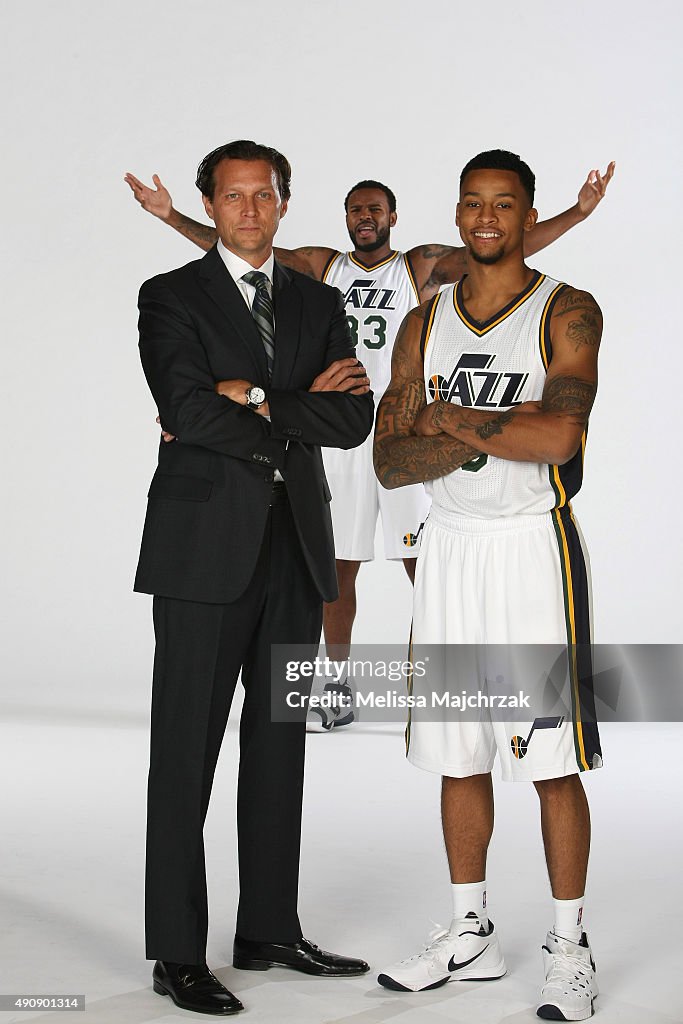 Utah Jazz Media Day 2015