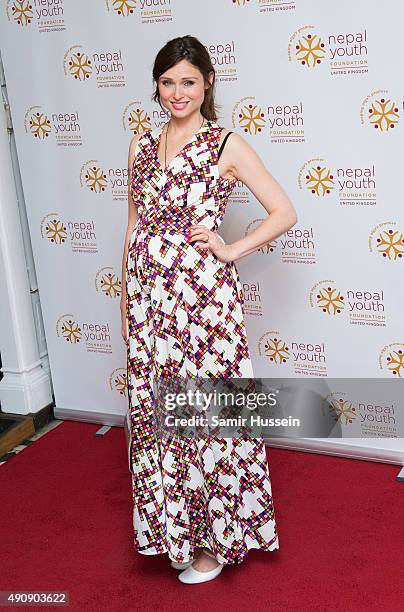 Sophie Ellis-Bextor attends a fundraising event in aid of the Nepal Youth Foundation at Banqueting House on October 1, 2015 in London, England.