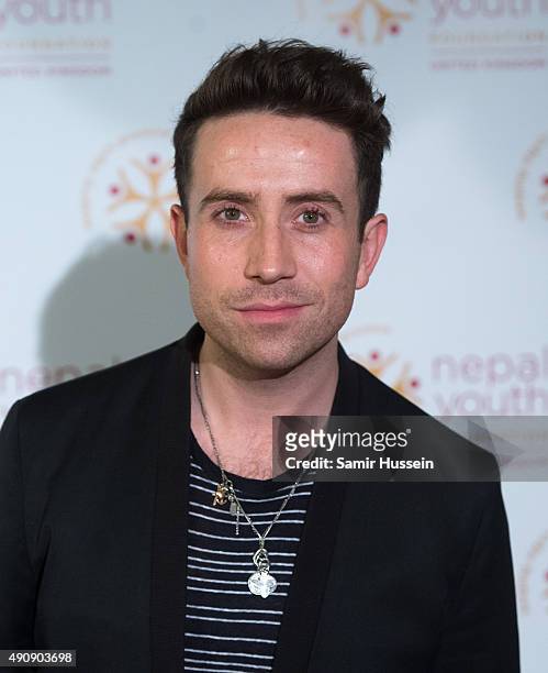 Nick Grimshaw attends a fundraising event in aid of the Nepal Youth Foundation at Banqueting House on October 1, 2015 in London, England.