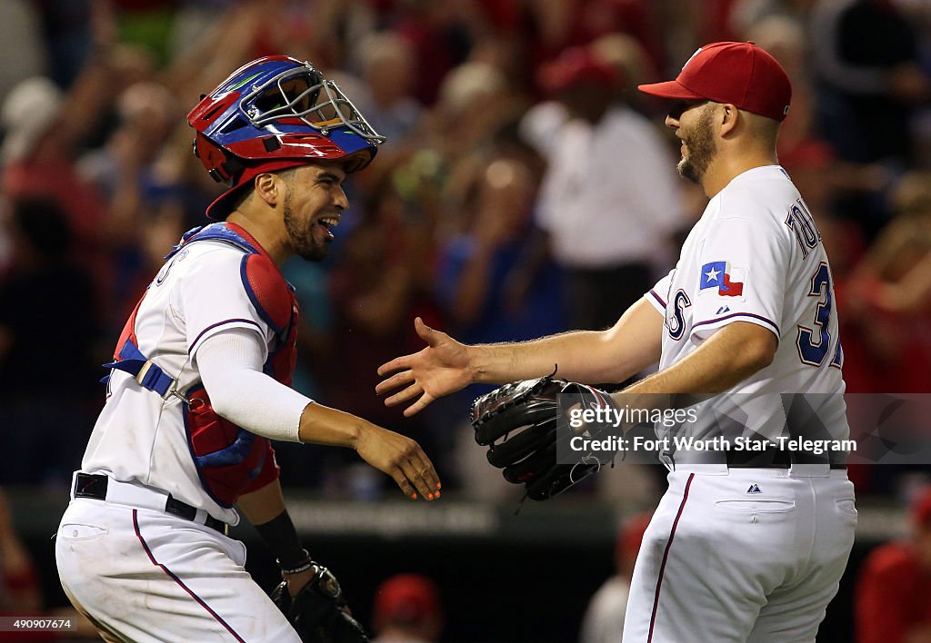 LA Angels at Texas