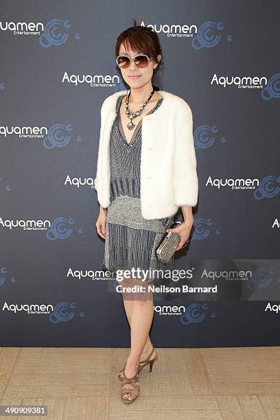 Chloe Dai attends the 2014 Cannes Aquamen KONG Event At Mandala Beach / Cheri Cheri during the 67th Annual Cannes Film Festival at Mandala Beach on...