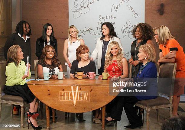 For the first time in television history, all 11 co-hosts of Walt Disney Television via Getty Images's "The View," present and past, shared the same...