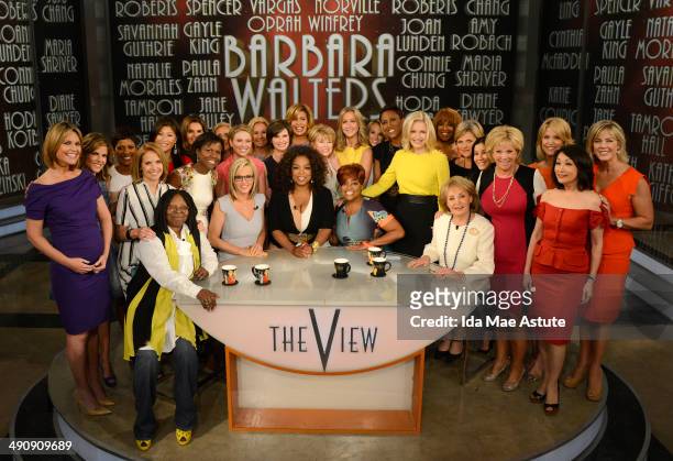Broadcasting legend Barbara Walters says goodbye to daily television with her final co-host appearance on THE VIEW, airing FRIDAY, MAY 16 on the...