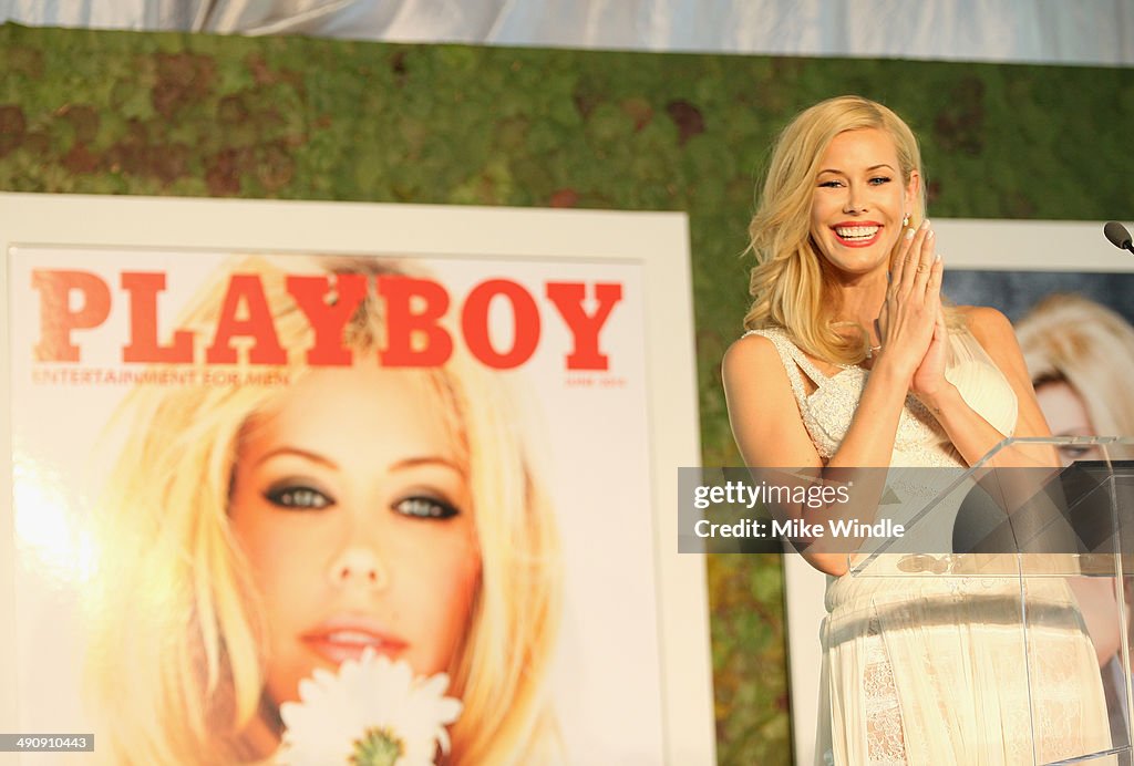 Playboy's 2014 Playmate Of The Year Announcement And Reception