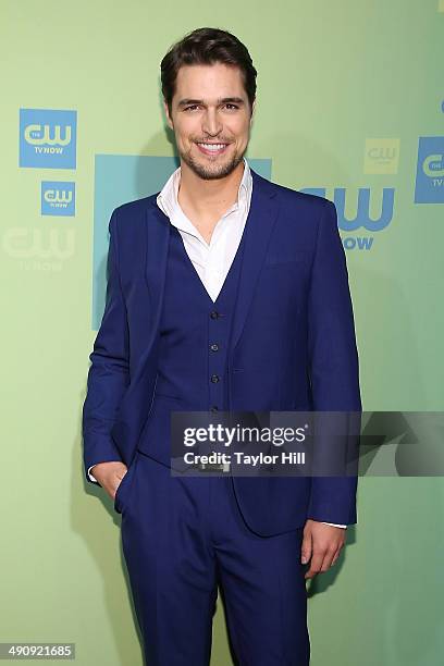 Actor Diogo Morgado attends the CW Network's New York 2014 Upfront Presentation at The London Hotel on May 15, 2014 in New York City.