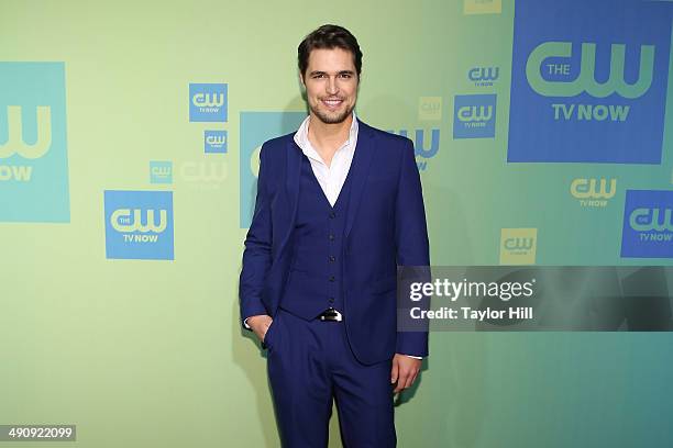 Actor Diogo Morgado attends the CW Network's New York 2014 Upfront Presentation at The London Hotel on May 15, 2014 in New York City.