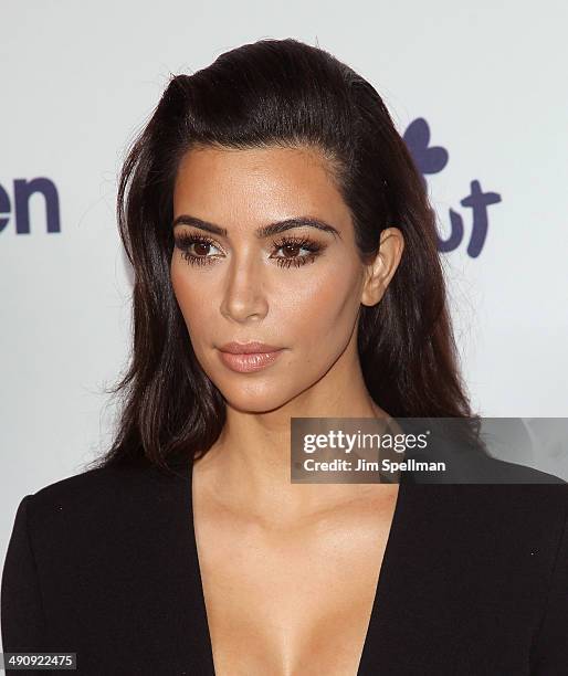 Personality Kim Kardashian attends the 2014 NBCUniversal Cable Entertainment Upfronts at The Jacob K. Javits Convention Center on May 15, 2014 in New...