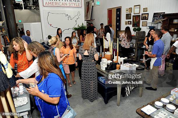 General view at House of Harlow 1960 with Nicole Richie and Nathan Turner at The Village at Westfield Topanga on October 1, 2015 in Woodland Hills,...