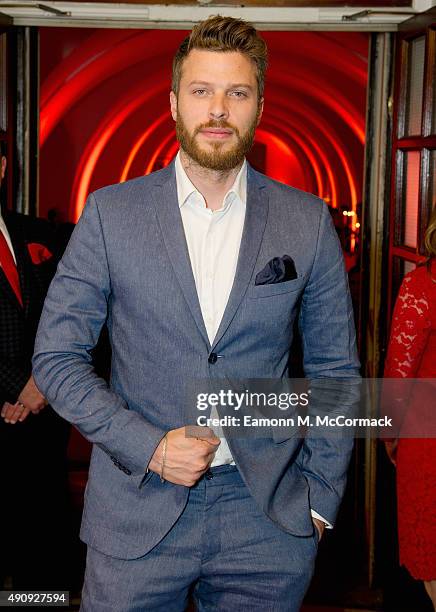 Rick Edwards attends a fundraising event in aid of the Nepal Youth Foundation at Banqueting House on October 1, 2015 in London, England.