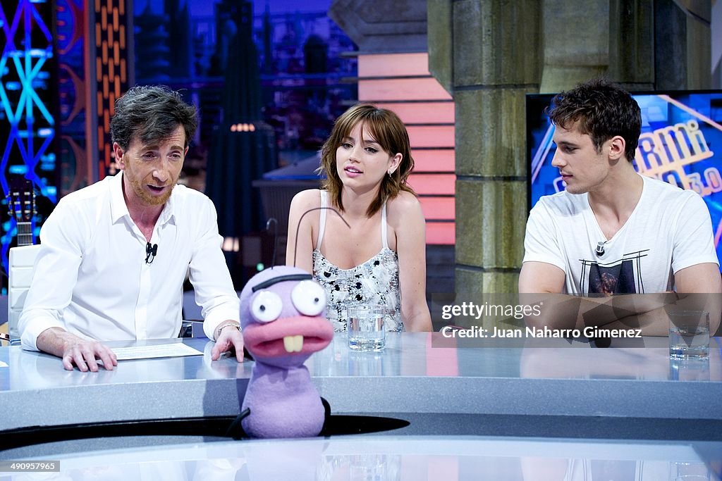 Ana de Armas Visits 'El Hormiguero' Tv Show in Madrid