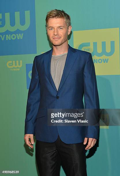 Actor Rick Cosnett attends the CW Network's New York 2014 Upfront Presentation at The London Hotel on May 15, 2014 in New York City.