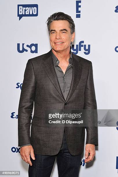 Peter Gallagher attends the 2014 NBCUniversal Cable Entertainment Upfronts at The Jacob K. Javits Convention Center on May 15, 2014 in New York City.