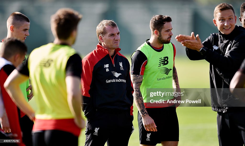 Liverpool FC Training Session