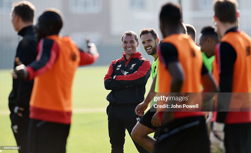 Liverpool FC Training Session