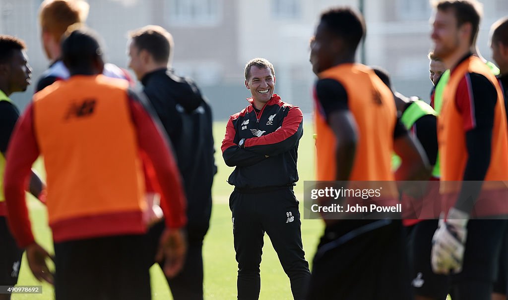 Liverpool FC Training Session