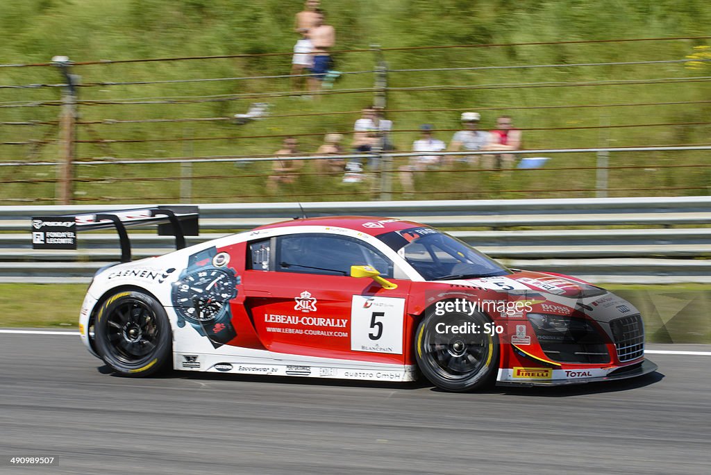 Audi R8 Track Version Audi R8 Lms Race Car At The Racing Track High-Res Stock Photo - Getty ...