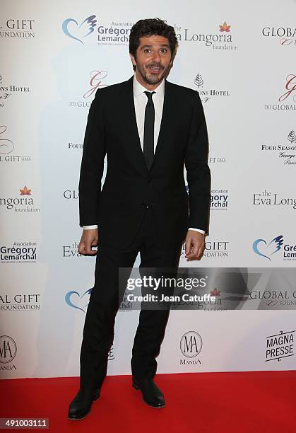 Patrick Fiori attends the 'Global Gift Gala' 2014 - Charity Dinner At The Four Seasons Hotel George V on May 12, 2014 in Paris, France.