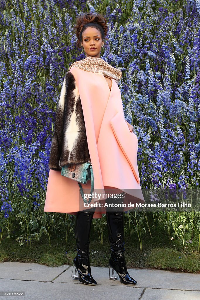 Christian Dior : Front Row - Paris Fashion Week Womenswear Spring/Summer 2016