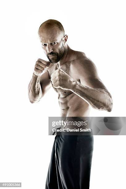 Actor Jason Statham is photographed for Men's Health magazine on December 11, 2014 in Los Angeles, California.