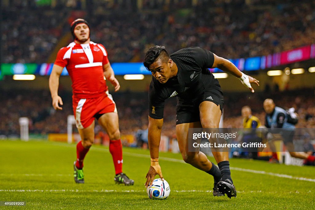 New Zealand v Georgia - Group C: Rugby World Cup 2015