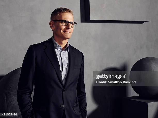 Programming Chief for HBO Michael Lombardo is photographed for The Hollywood Reporter on May 31, 2015 in Los Angeles, California.