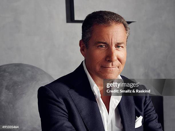 Of HBO Richard Plepler is photographed for The Hollywood Reporter on May 31, 2015 in Los Angeles, California.