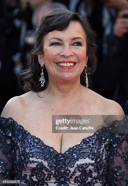 Marion Bailey attends the 'Mr Turner' premiere during the 67th Annual Cannes Film Festival on May 15, 2014 in Cannes, France.