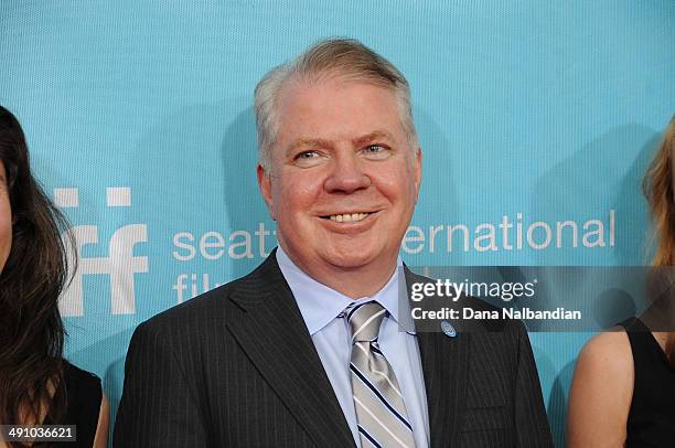 Seattle mayor Ed Murray attends Seattle International Film Festival opening night at McCaw Hall on May 15, 2014 in Seattle, Washington.