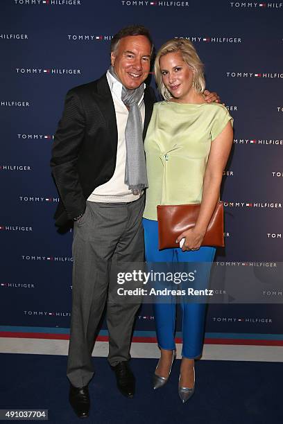 Members of the ZFF 'Focus Switzerland, Austria, Germany' Jury Nico Hofmann and Anika Decker attend the Tommy Hilfiger VIP Dinner during the Zurich...