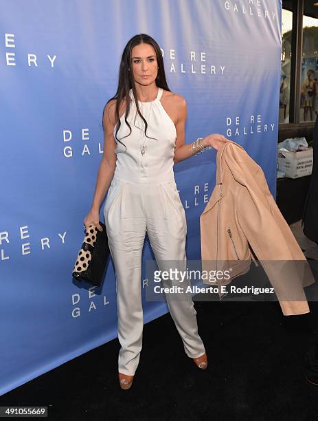 Actress Demi Moore attends the opening of The De Re Gallery on May 15, 2014 in Los Angeles, California.