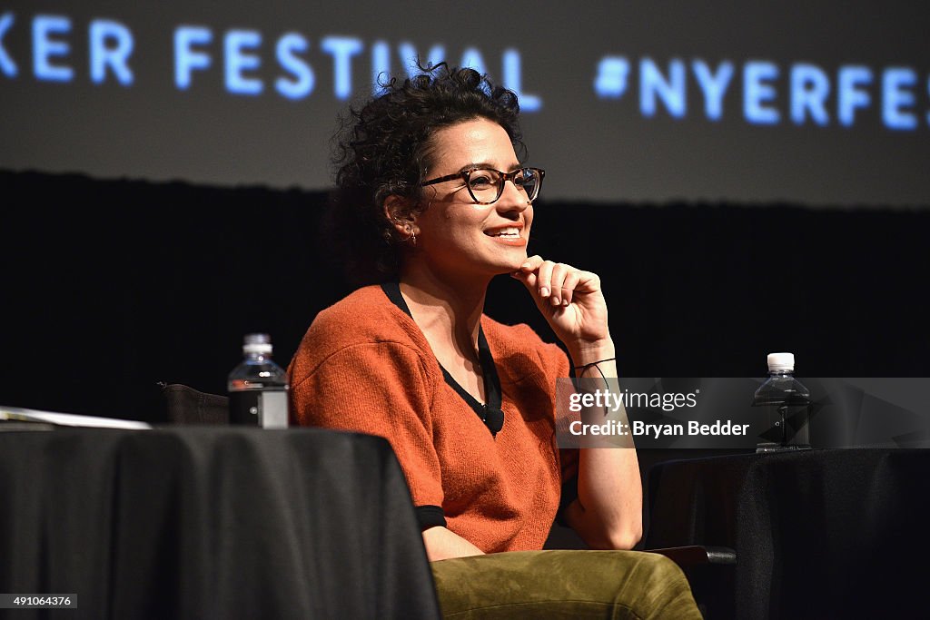 The New Yorker Festival 2015 - Ilana Glazer & Abbi Jacobson Talk With Emily Nussbaum