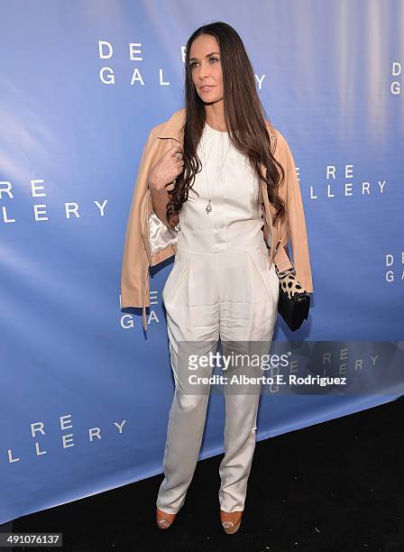 Actress Demi Moore attends the opening of The De Re Gallery on May 15, 2014 in Los Angeles, California.