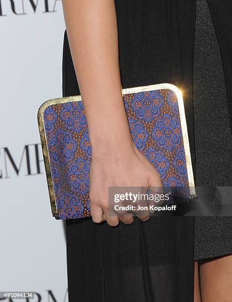 Actress Kira Kosarin arrives at Teen Vogue's 13th Annual Young Hollywood Issue Launch Party on October 2, 2015 in Los Angeles, California.