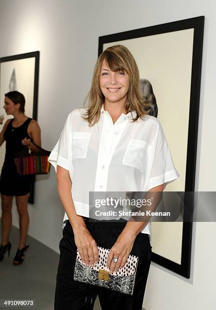 Shea Bowen-Smith attends the grand opening of De Re Gallery on May 15, 2014 in West Hollywood, CA.