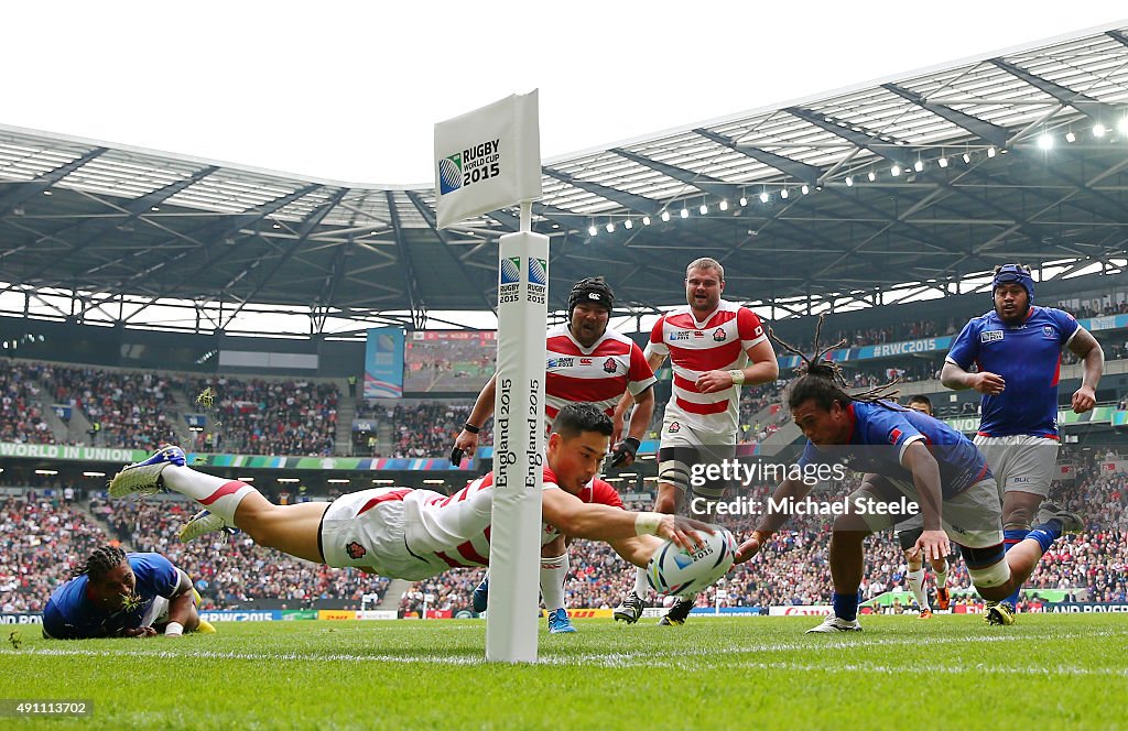 Samoa v Japan - Group B: Rugby World Cup 2015