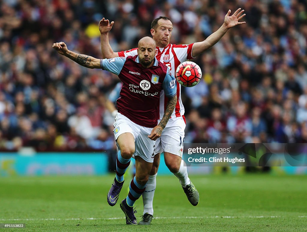 Aston Villa v Stoke City - Premier League