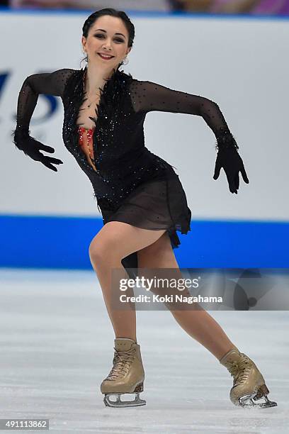 Elizaveta Tuktamysheva of Russia competes in the Ladies Singles Free Skating during the Japan Open 2015 Figure Skating at Saitama Super Arena on...