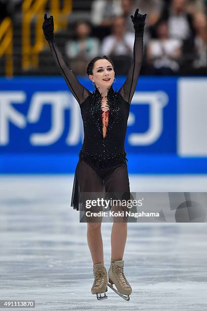 Elizaveta Tuktamysheva of Russia competes in the Ladies Singles Free Skating during the Japan Open 2015 Figure Skating at Saitama Super Arena on...