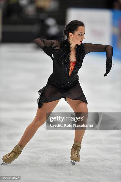 Elizaveta Tuktamysheva of Russia competes in the Ladies Singles Free Skating during the Japan Open 2015 Figure Skating at Saitama Super Arena on...