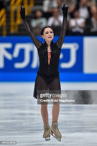 Elizaveta Tuktamysheva of Russia competes in the Ladies Singles Free Skating during the Japan Open 2015 Figure Skating at Saitama Super Arena on...