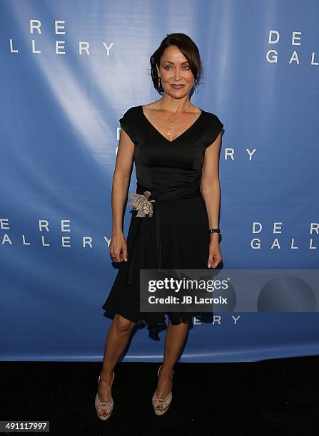 Nicole Sussman attends the grand opening of the De Re Gallery on May 15, 2014 in West Hollywood, California.