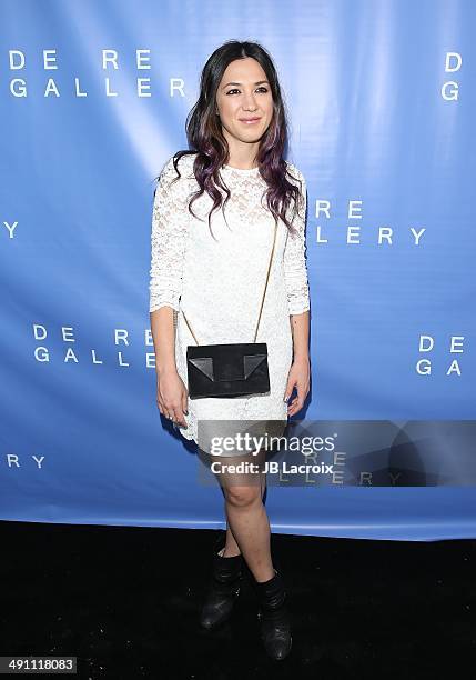 Michelle Branch attends the grand opening of the De Re Gallery on May 15, 2014 in West Hollywood, California.
